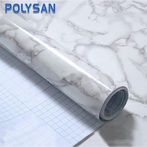 Self Adhesive Marble Texture Laminated PVC Decorative Vinyl Film
