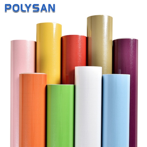 Self Adhesive Solid Color Lamination PVC Decorative Vinyl Film