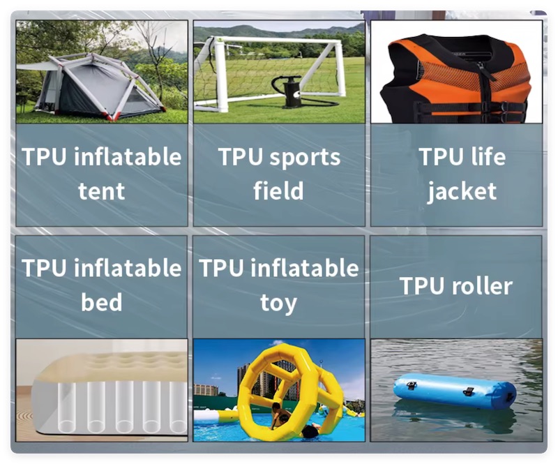 TPU Inflatable Flat Flexible Tubular Film TPU Inflatable Flat Flexible Tubular Film